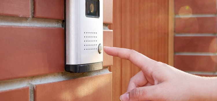 apartment door buzzer installation in Stanford