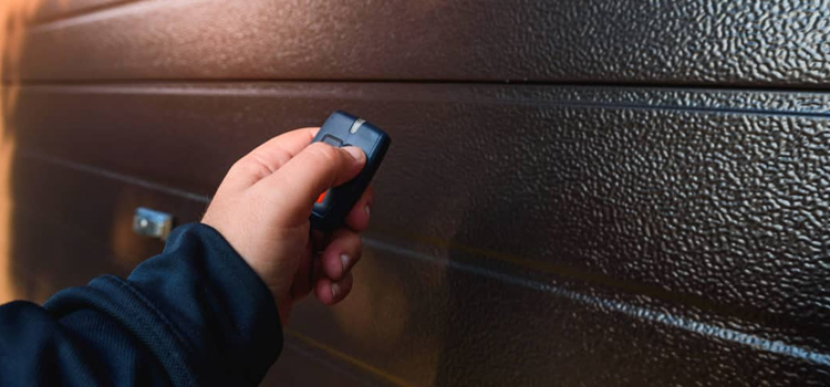 automatic door opener with remote control in Stanford